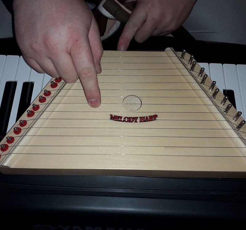 uno strumento musicale per bambini usati al nido in famiglia